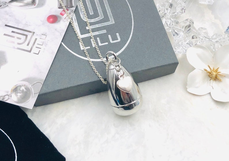 Lip Balm Necklace lilu Lexi Heart Includes REFILLS Etsy