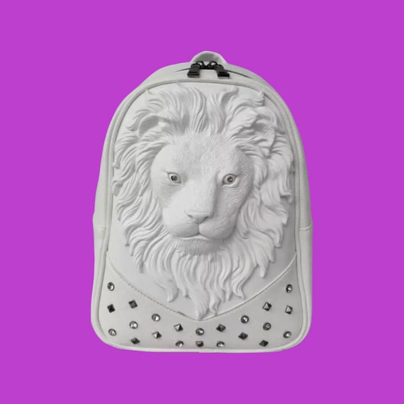 Animal head backpack top