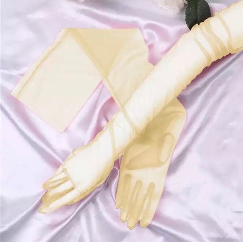tulle opera gloves tulle opera gloves