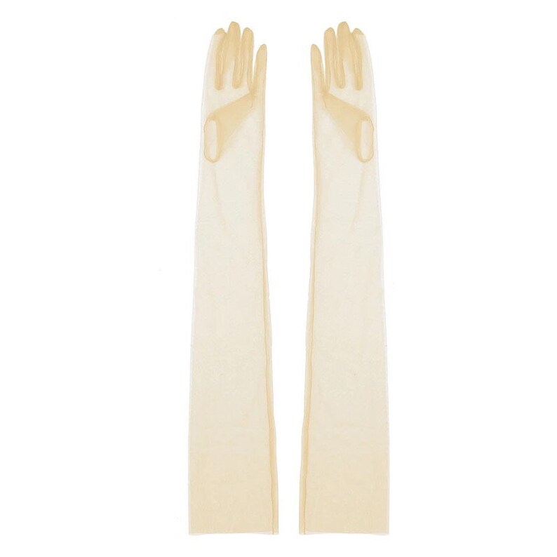 tulle opera gloves tulle opera gloves