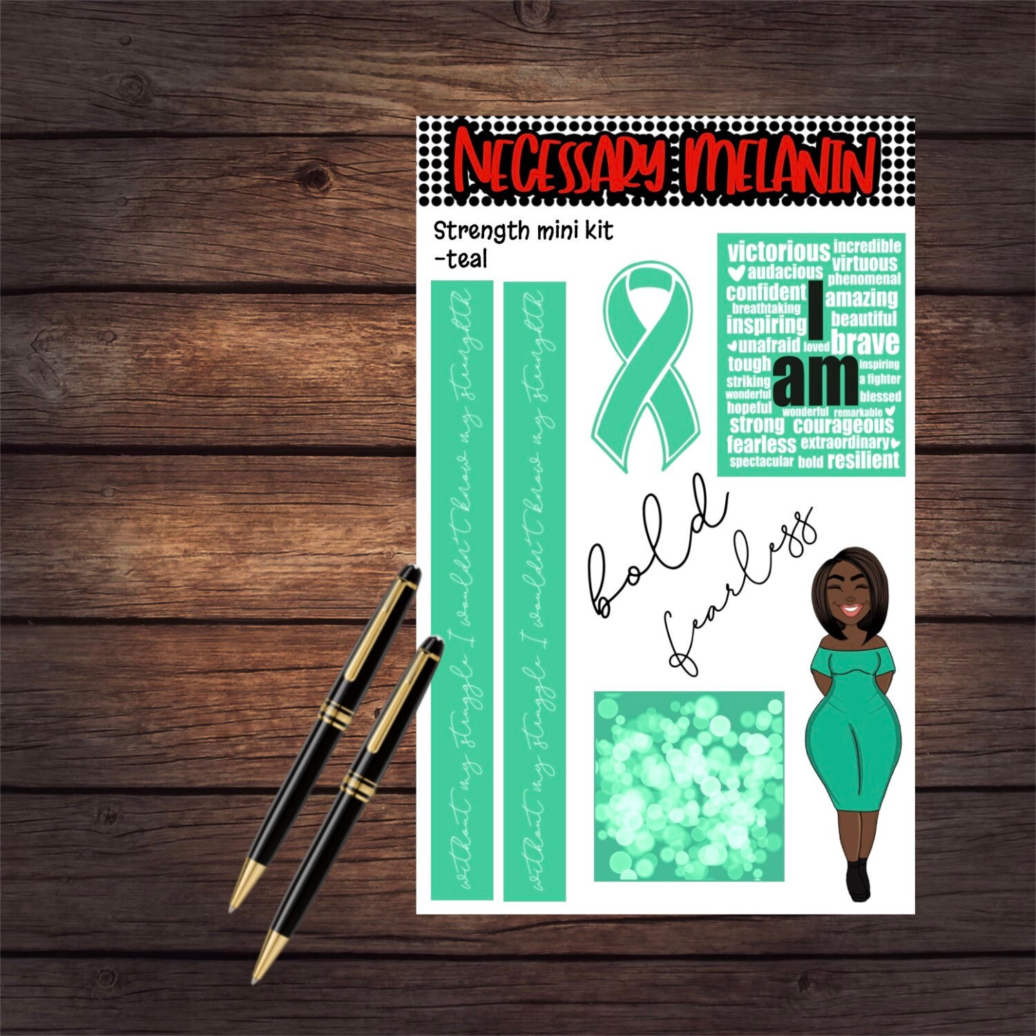 Check Strength Sticker Strength Sticker Kit - Etsy
