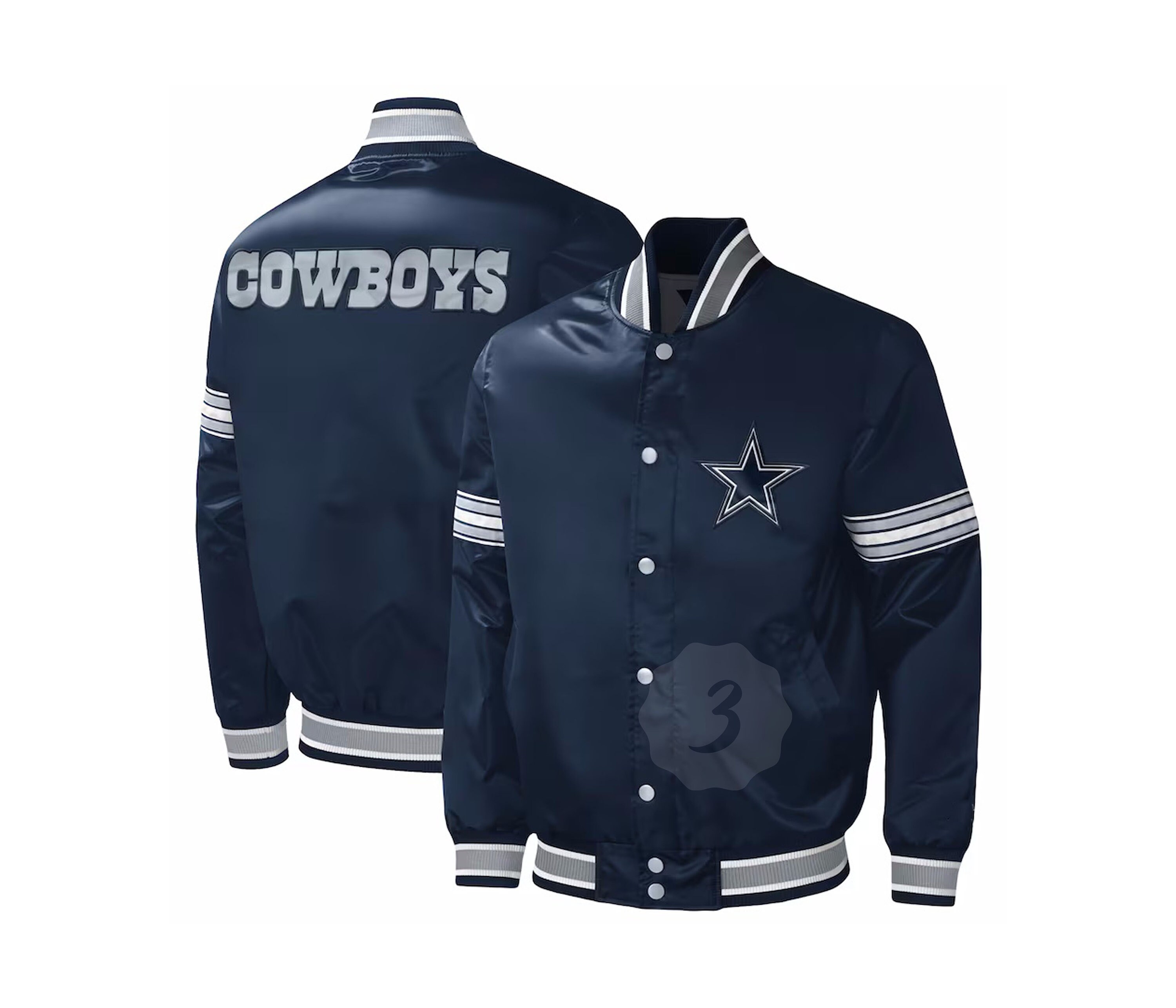 Dallas Cowboys Satin Jacket Etsy Singapore