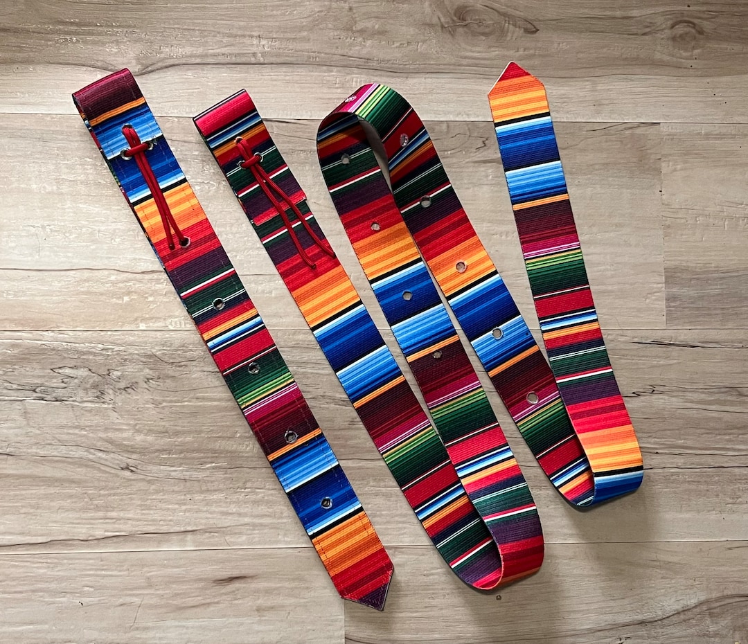 Pony/mini Horse Cinch Strap Set, Serape Latigo Strap, off Billet Strap ...