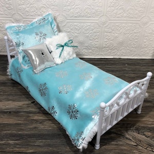 Snowflake 12" Doll Bedding Set