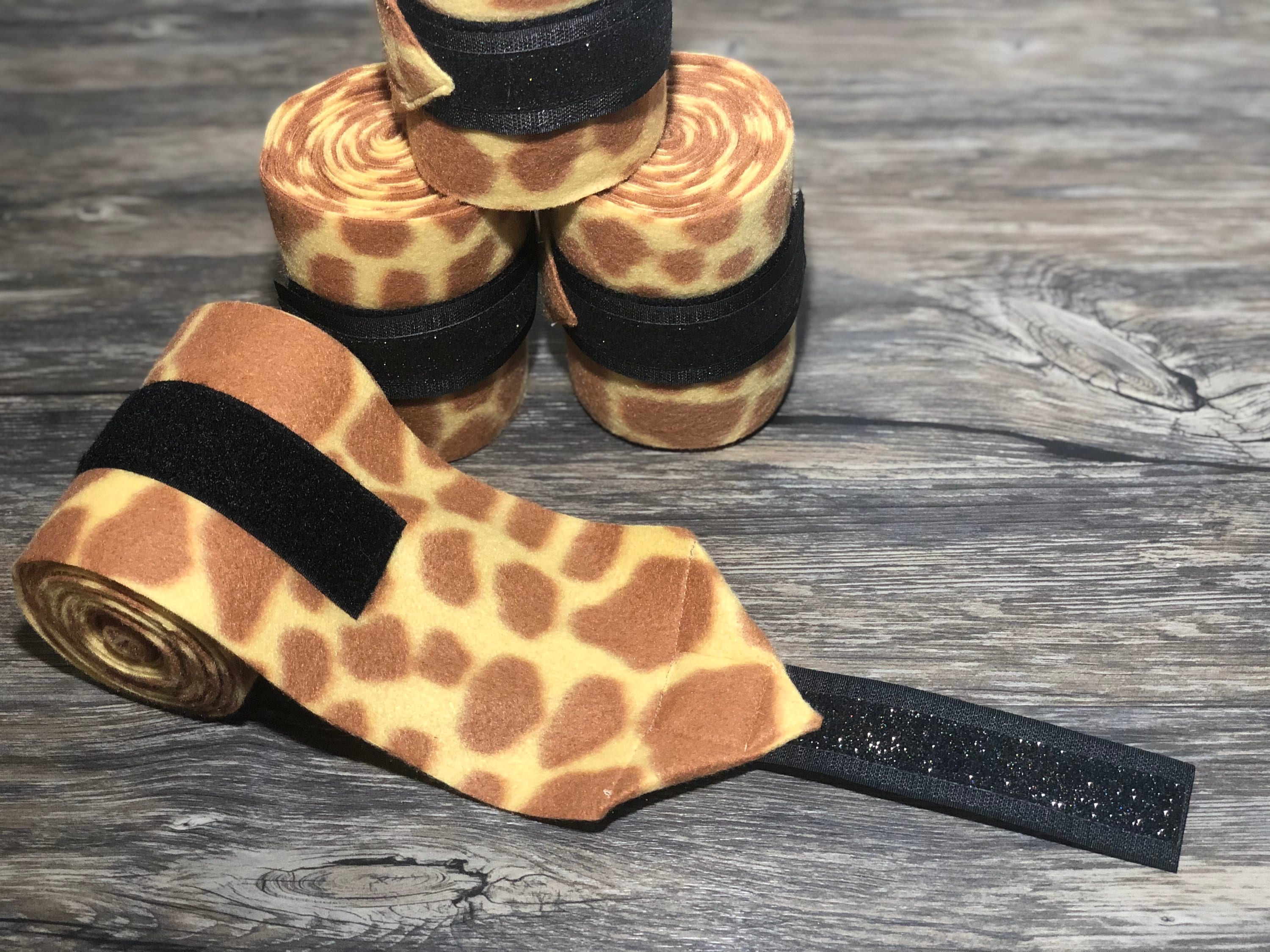 enveloppements de jambe pour les enfants, bleu