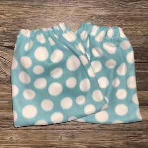 Engelse zadelstijgbeugelhoezen, fleece stijgbeugelhoezen, zadelbescherming, Polka Dot stijgbeugelhoezen, blauwe stijgbeugelhoezen