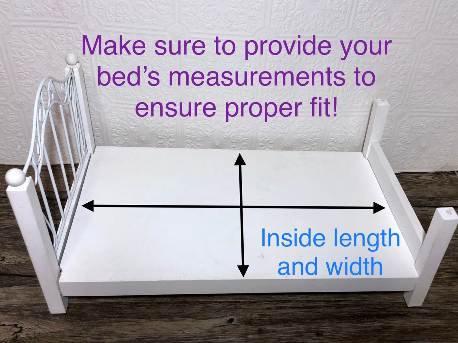Custom Doll Bed Mattress for 12 Dolls for 14 Dolls 14 Etsy