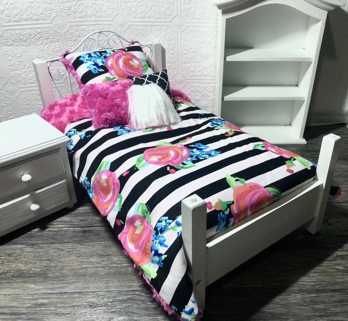Flower Doll Bedding for 18 Inch Dolls 18 Inch Doll Bedding Etsy