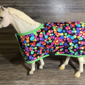 Model Horse Blanket Sheet Pink Flower ~ Traditional or Classic