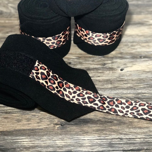 Polo Wraps Horse Polo Wraps Black Polo Wraps Set of 2 or 4 Etsy