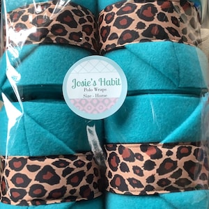 Écharpes pour polo guépard, écharpes pour polo cheval, cadeau cheval pour femme, lot de 2 ou 4, écharpes pour polo léopard, pour poney, pour cheval miniature, gigot d&#39;agneau de concours