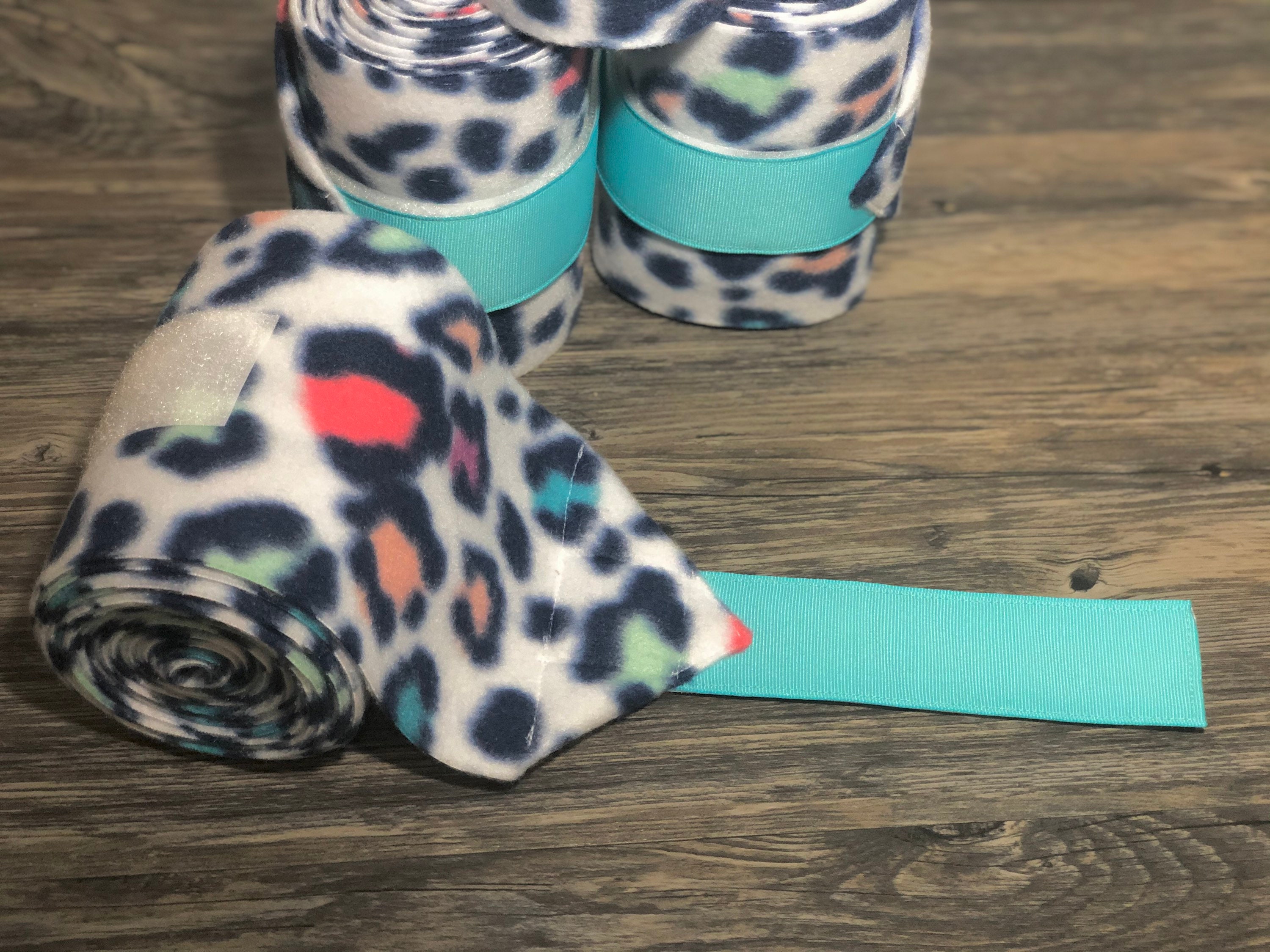Leopard Polo Wraps Horse Polos Horse Gift for Girls Set of Etsy
