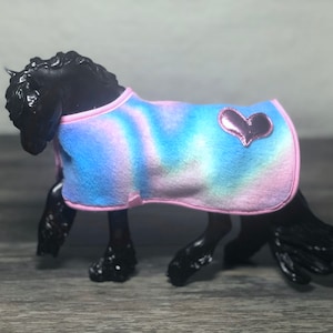 Model Horse Blanket Cooler ~ Traditional or Classic ~ Rainbow Model Horse Blanket