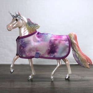 Modell Pferde Decke Lila Galaxy ~ Traditionell oder Klassisch