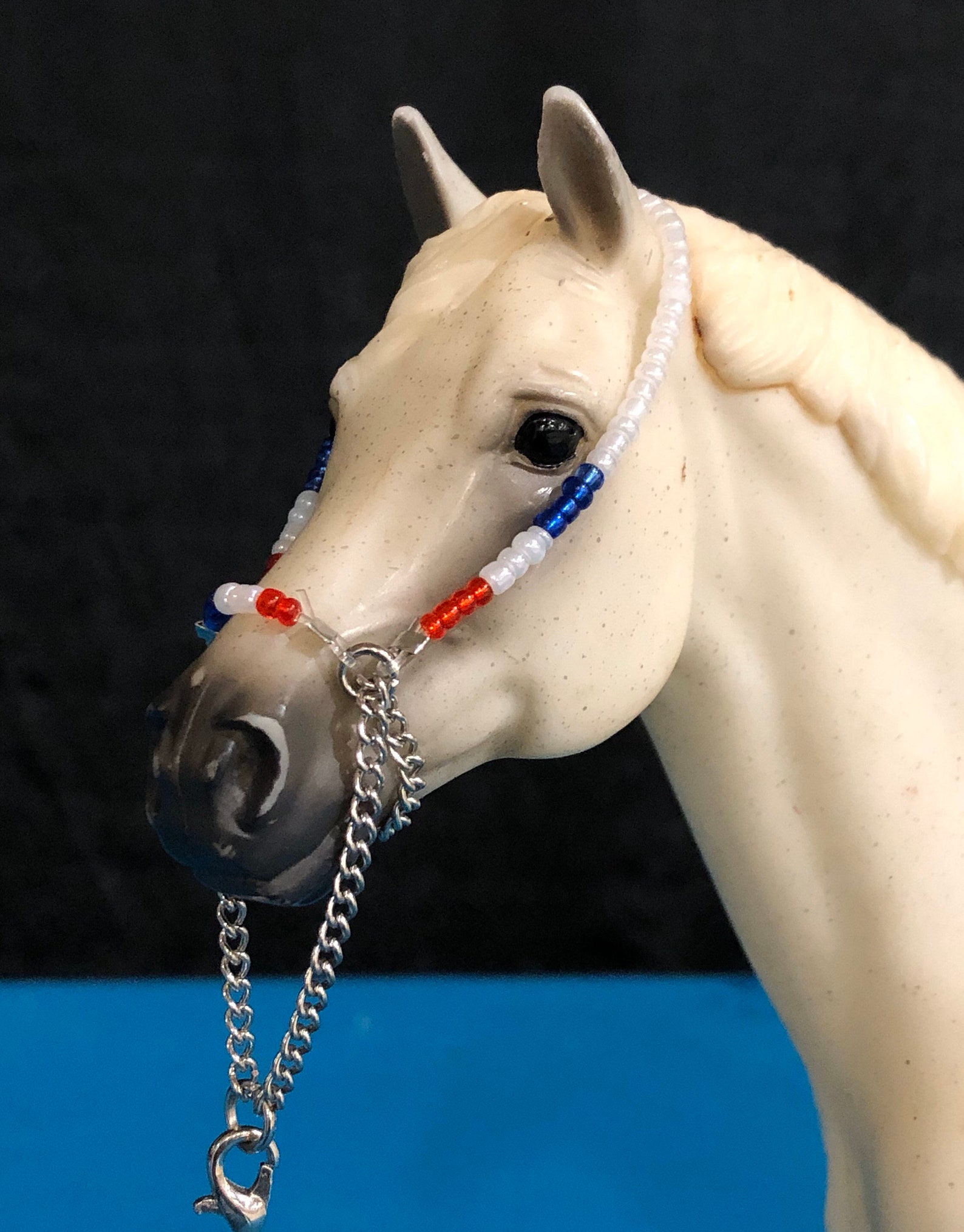 Model Horse Halter & Lead Traditional QH Beaded Horse Etsy