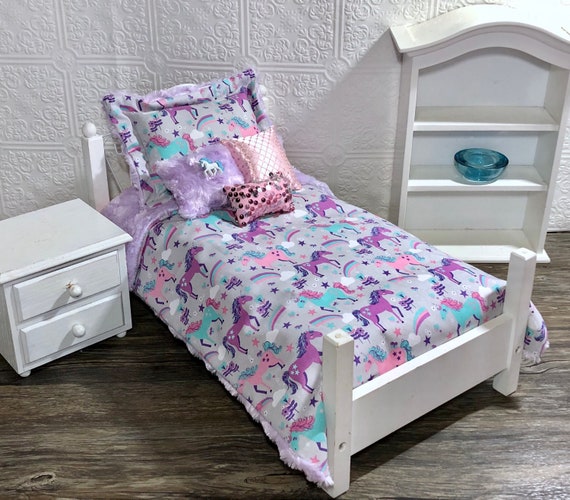 american girl doll unicorn bedroom