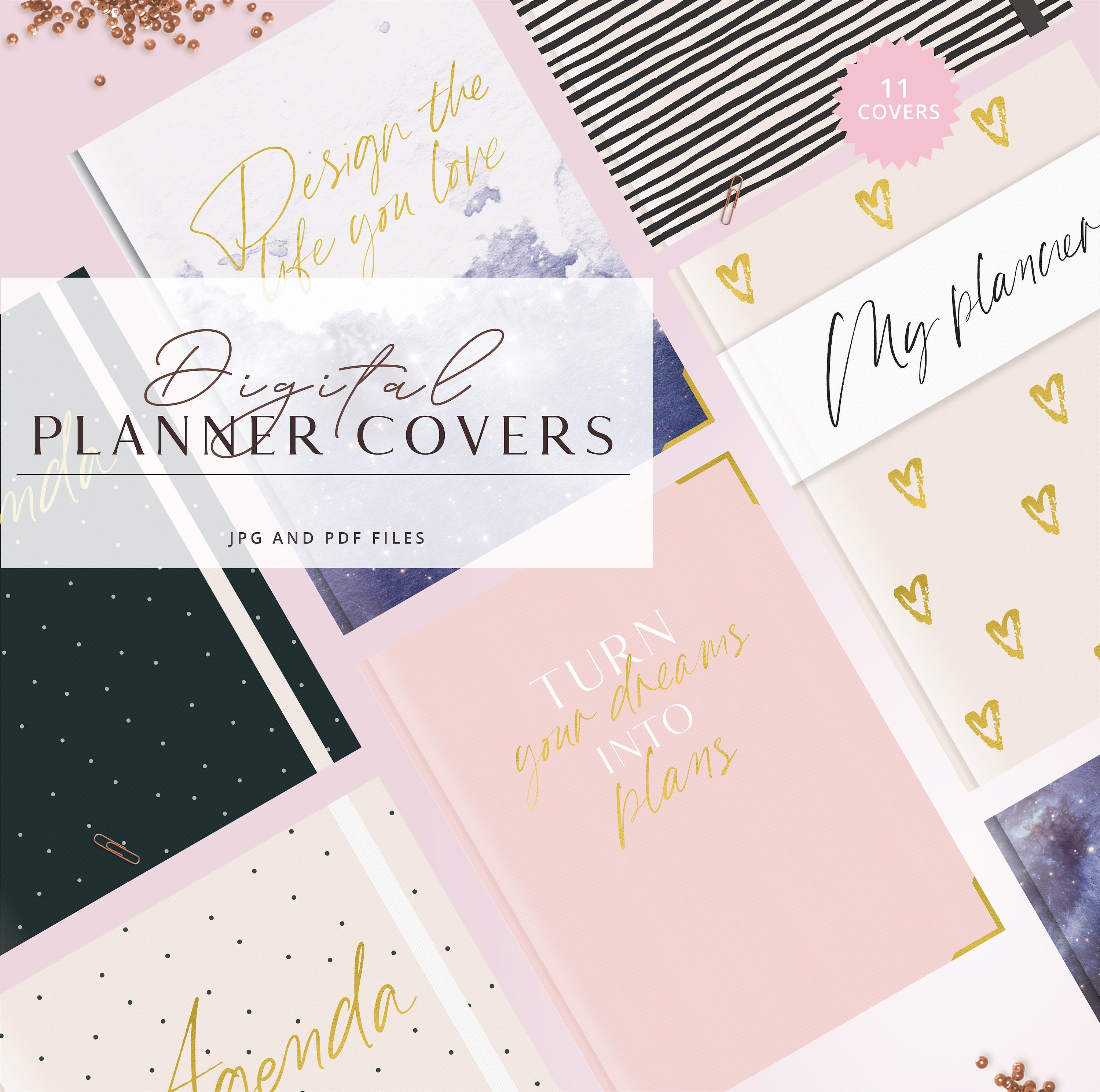 Digital Notebook Cover Goodnotes Cover for Planner Digital Planner