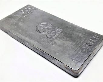 99.9/% PURE INGOT 1 POUND regular LEAD BAR HAND POURED-UNIQUE