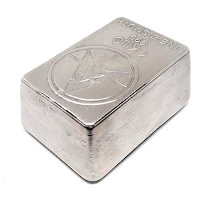 1 Kilo .999 Fine Bismuth Bullion Bar - Hand Poured - GRIMM METALS