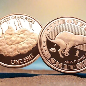 One Sh*t - Novelty Coin