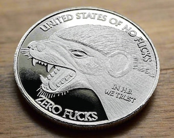 Honey Badger - Novelty Coin