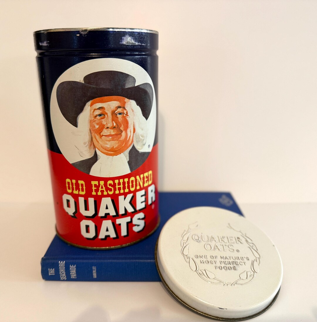 Sandy Lord Collection Vintage Collectible Quaker Oats Tin 1982 - Etsy Canada
