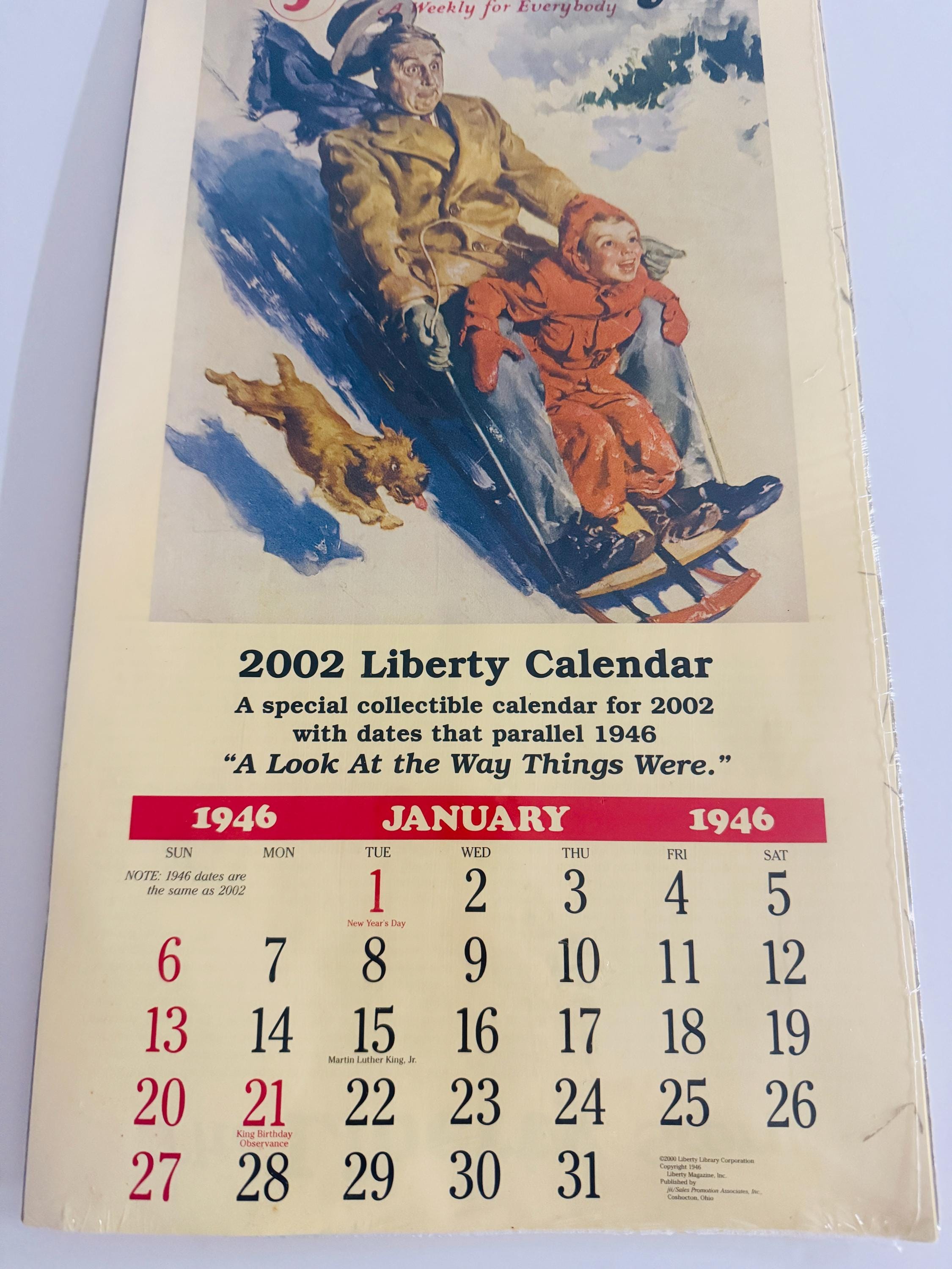 Vintage Calendar 1940s - Etsy