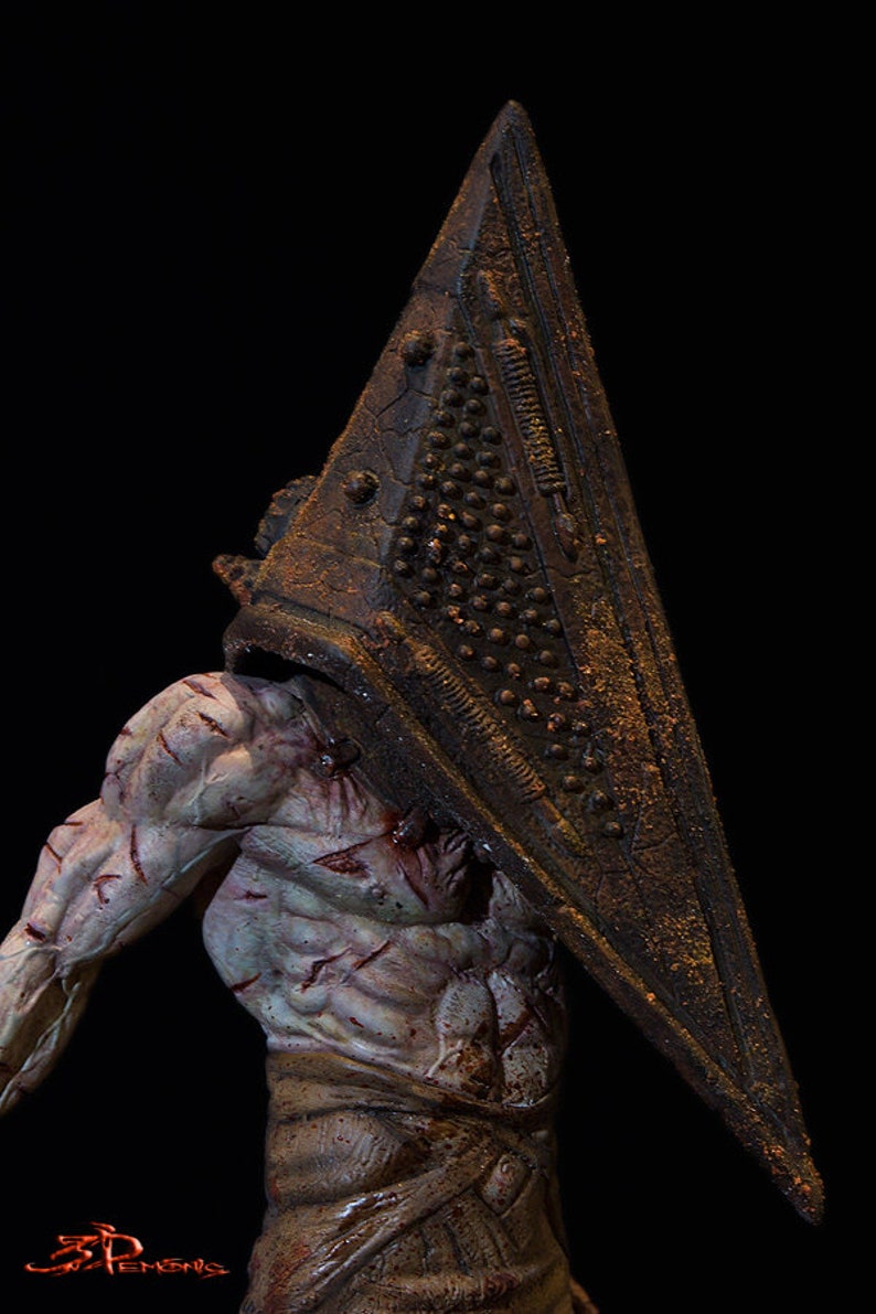 Pyramid Head Helmet Do It Yourself DIY printable Silent Hill mask Head Pdf ...