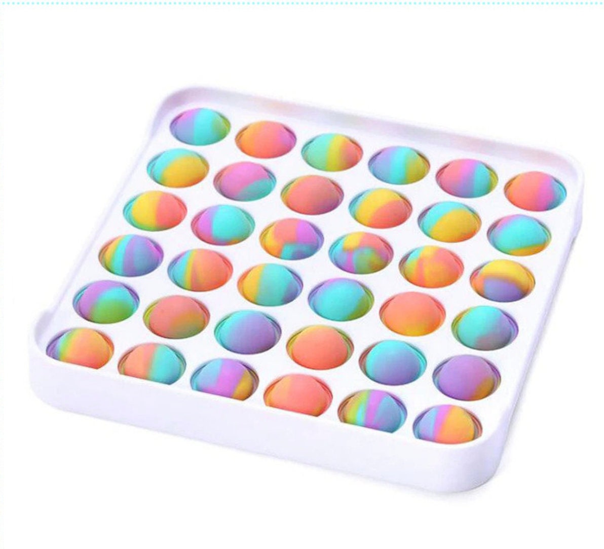 Tie Dye Colorful Pop Fidget Toys, Unlimited Quantity, ADHD/AntiStress Relief Silicone Toy,Same Day Delivery, Ages 3 and up.