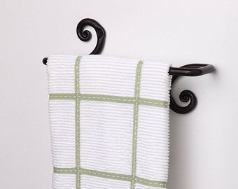 Iron Hand Towel Rack | Decorative Bathroom Towel Bar