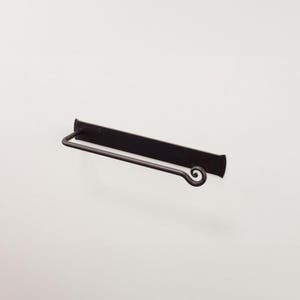Decorative Towel Bar - Towel Rack | For Kitchen or Bathroom |  Handmade Wrought Iron bar