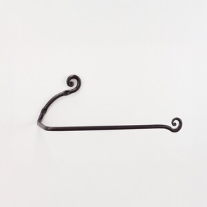 Handmade Iron Paper Towel Holder, Wall Mount Kitchen Decor & Organizer