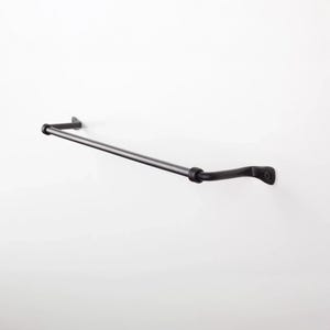 Decorative Towel Bar, Forged Iron Towel Holder - 17&#39;&#39;