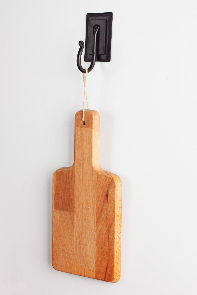 Wrought Iron Coat Hooks Wall Mounted Black Hooks for Etsy