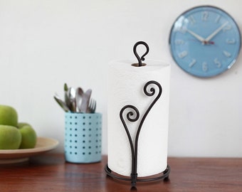 Decorative Paper Towel Holder Stand Handmade Crafted by Rtzen-décor 