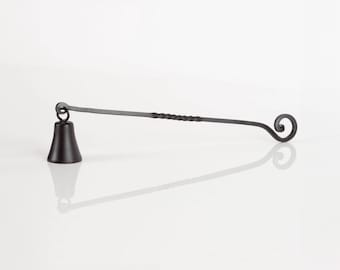 Hand-forged Decorative Candle Snuffer | Wrought Iron Candle Extinguisher with Long Handle | Easily Put Out Any Candle| Authentic Unique Gift