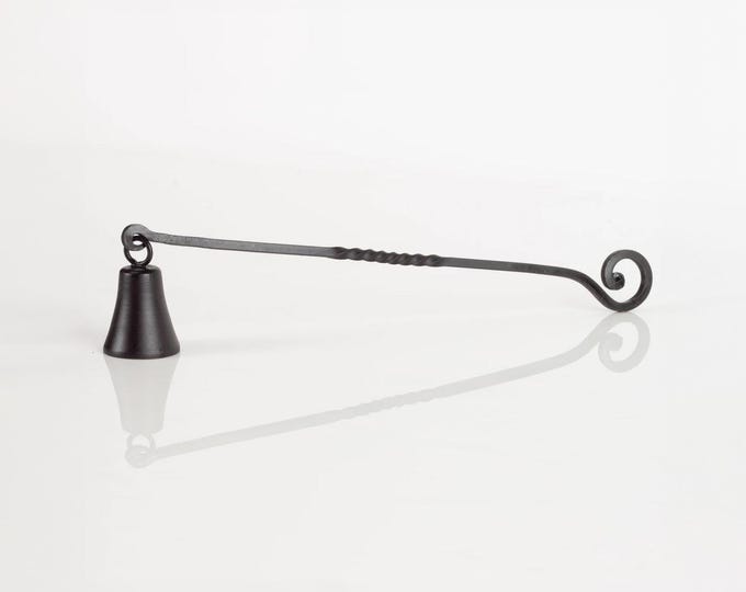 Hand-forged Decorative Candle Snuffer | Wrought Iron Candle Extinguisher with Long Handle | Easily Put Out Any Candle| Authentic Unique Gift