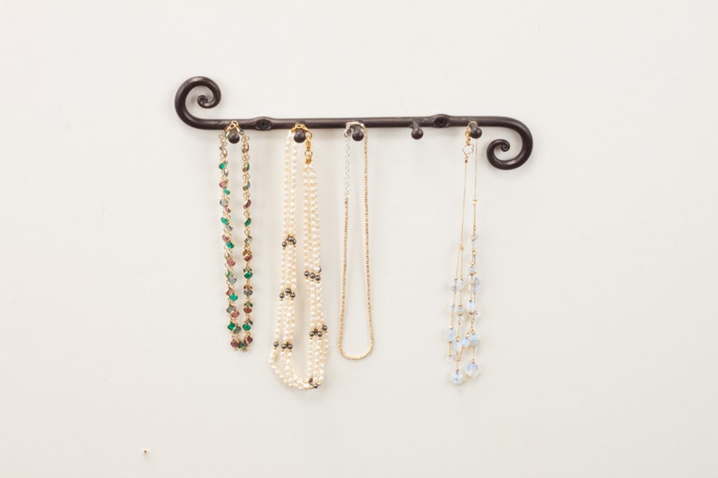 Wrought Iron Jewelry Organizer Jewelry Holder Etsy