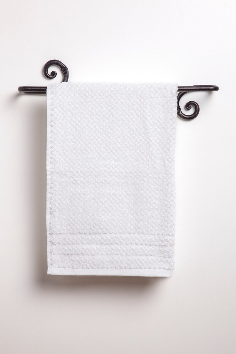 Decorative Towel Bar Iron Towel Holder Etsy