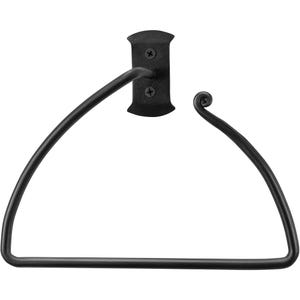 Handmade Wrought Iron Towel Ring, Kitchen and Bathroom Décor