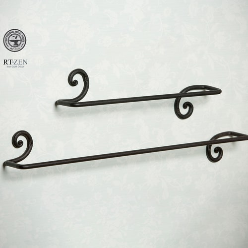 Iron Bathroom Accessories Set Hand Towel Ring and Toilet Etsy