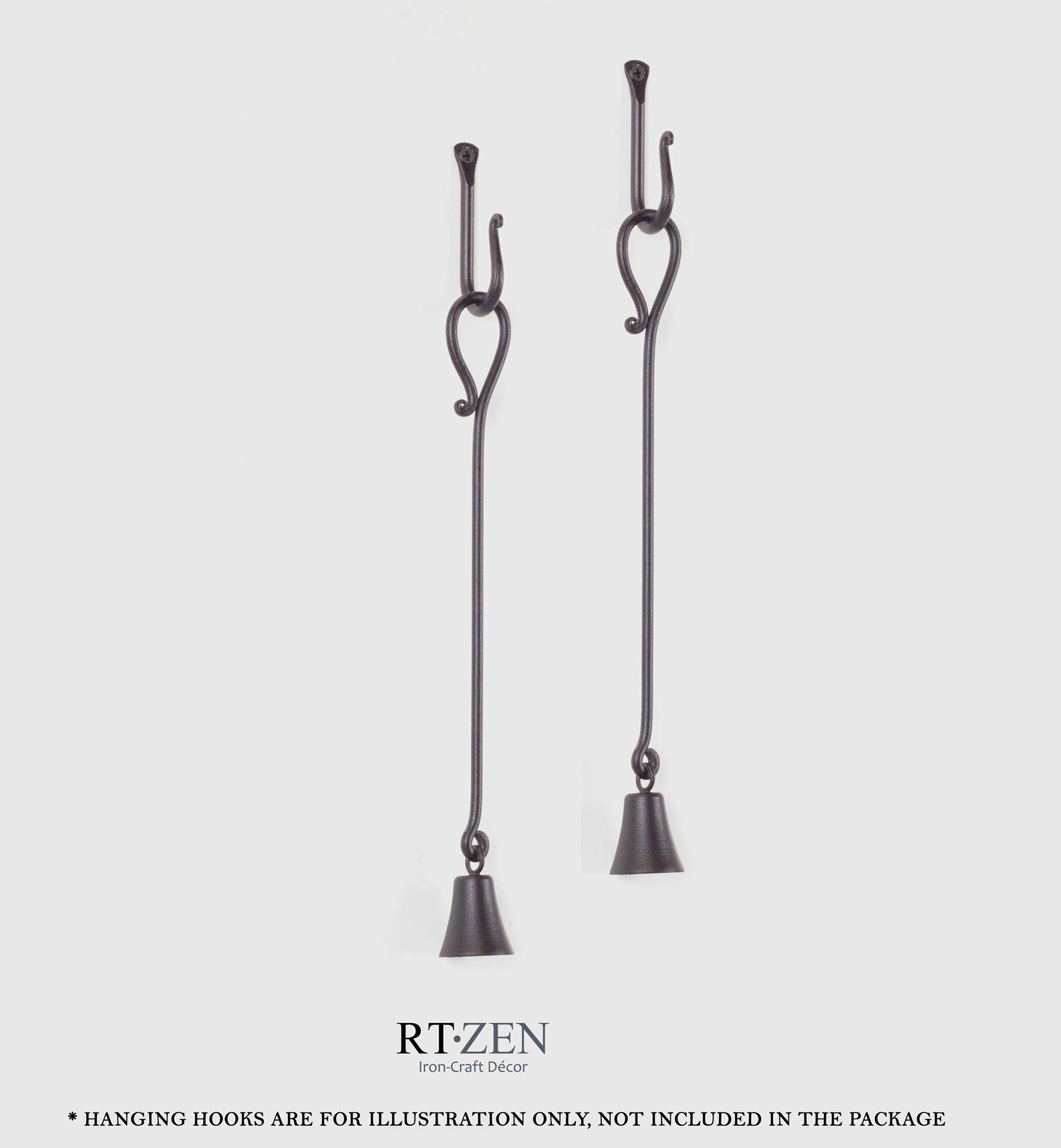 Set of 2 Decorative Candle Snuffers Wrought Iron Candle Etsy