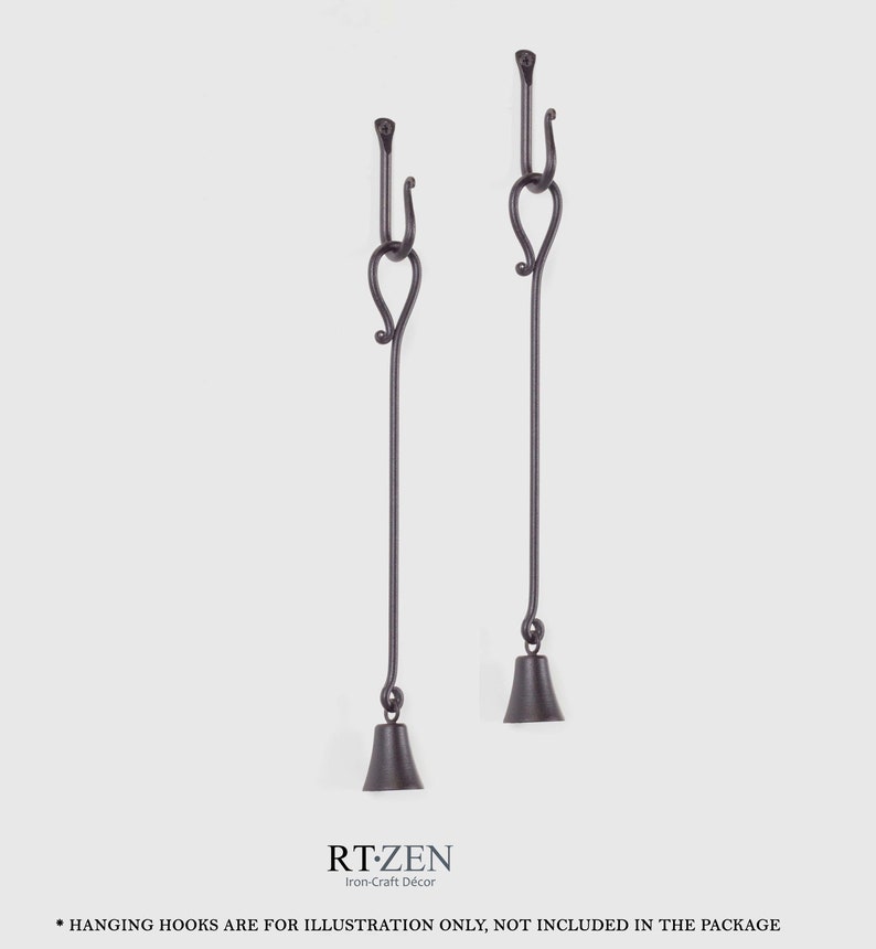 Set of 2 Decorative Candle Snuffers Wrought Iron Candle Etsy
