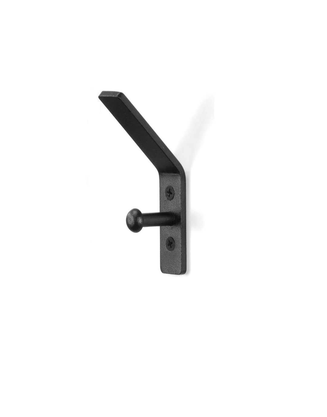 Wrought Iron Hooks. Set of 3 Decorative Wall Hooks. Etsy