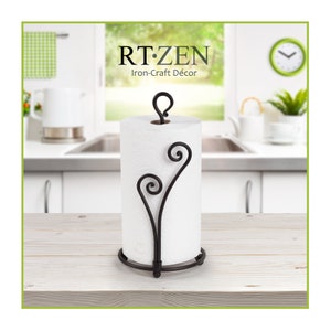 Decorative Paper Towel Holder Stand | Handmade Crafted | By RTZEN-Décor
