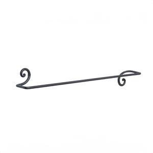 Rustic towel holder, bathroom towel bar, hand forged towel hanger for Kitchen or Bathroom