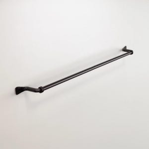 Decorative Towel Bar Forged Iron Towel Holder Etsy