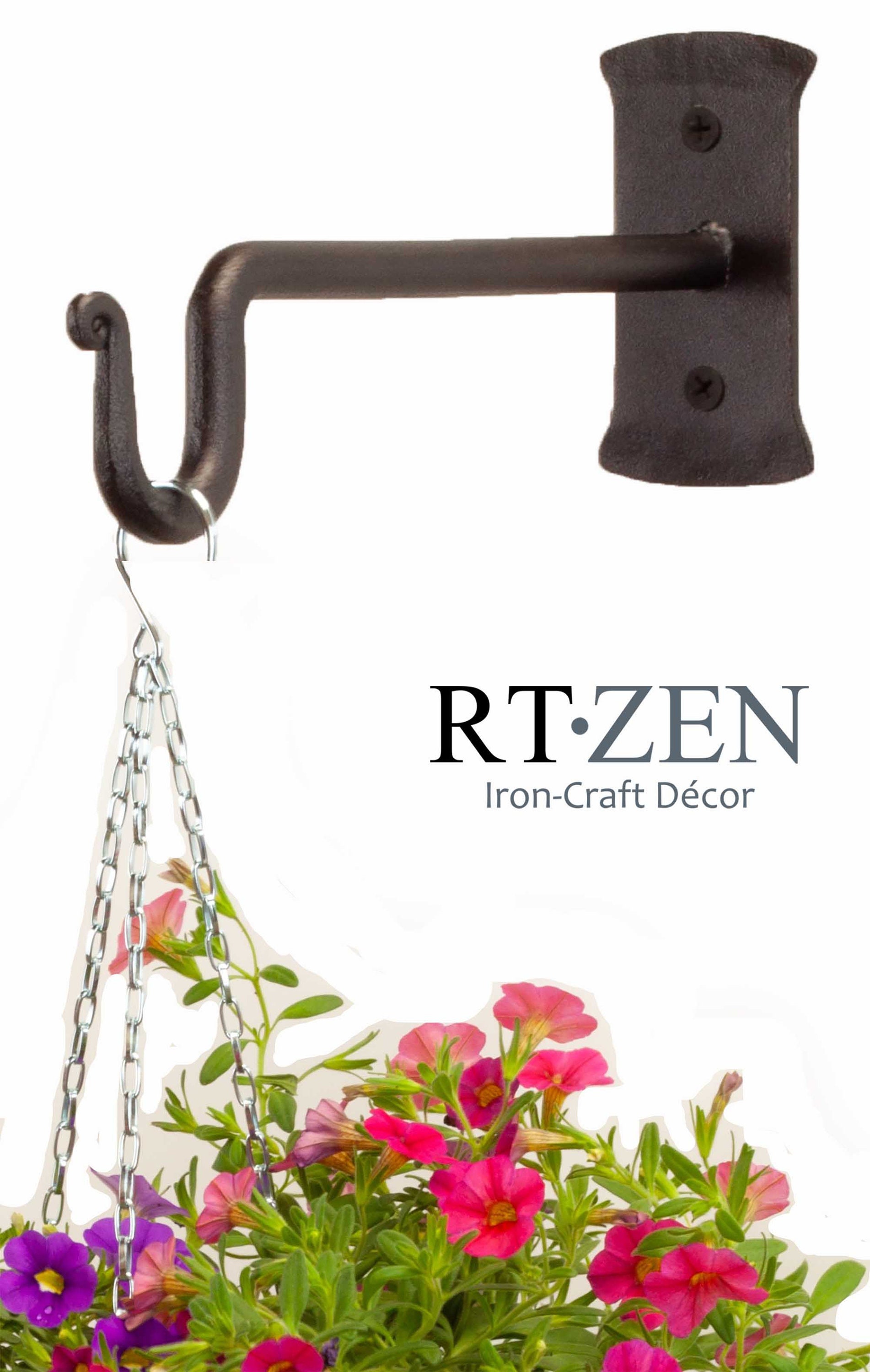 Ceiling Hooks For Hanging Plants 2Pack 2.5in,Wall Ount Hangers Plant