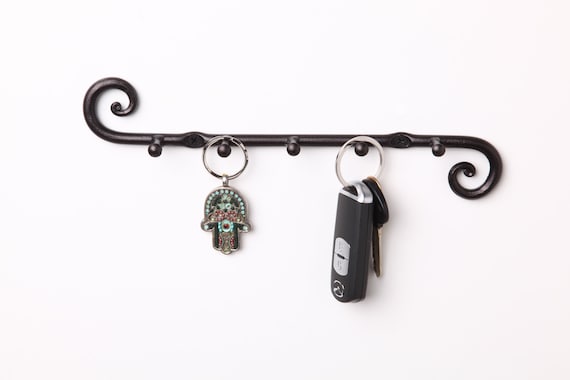 Portallaves de hierro de pared. 5 ganchos Key Hanger -  México
