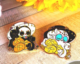 Dia de los Muertos Enamel Octo